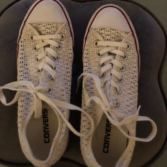 Converse Shoes - Converse crochet low top
